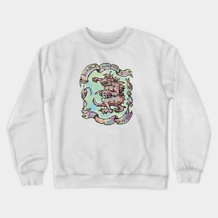 The devil card in the cartoon Crewneck Sweatshirt